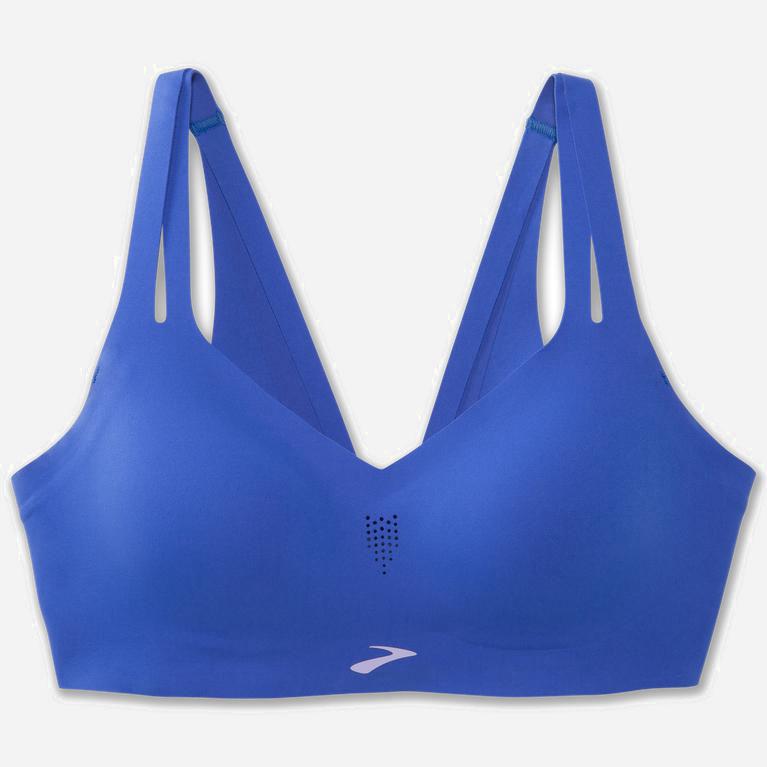 Brooks Dare Strappy Sports - Run Bra Mujer - Azules (NM8504239)